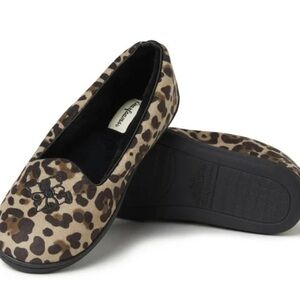 Dearfoams Rebecca Microfiber Velour Closed Back House slip on Slipper